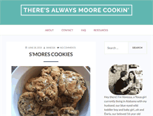 Tablet Screenshot of moorecookin.com